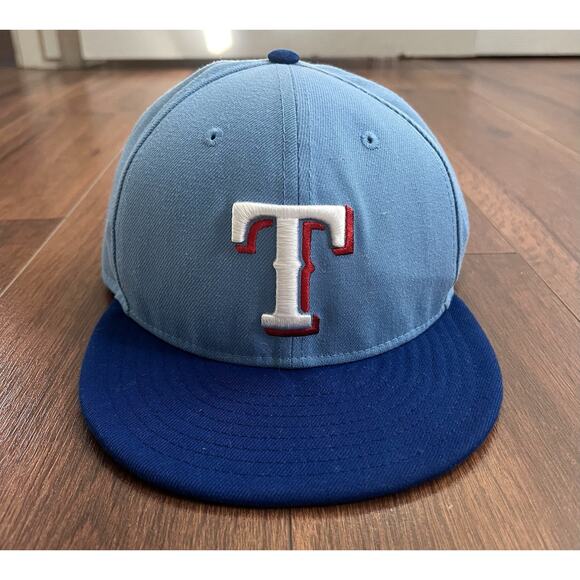 New Era Other - TEXAS RANGERS New Era Official On Field MLB Baseball Cap Hat Sz 7 3/4